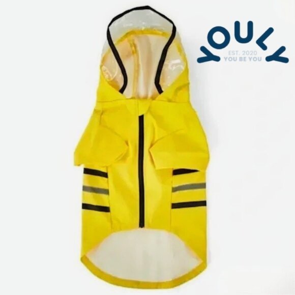 Youly Reflective Dog Rain Jacket, Sz XXL, NWT - Picture 1 of 6